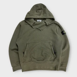 Sweat Stone Island Kaki Gros Grammage - S