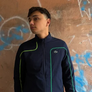 Veste Lacoste Sport bleu - S