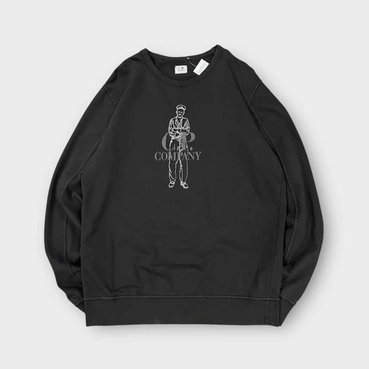 Sweat CP Company gris foncé "British sailor" - L – Image 2