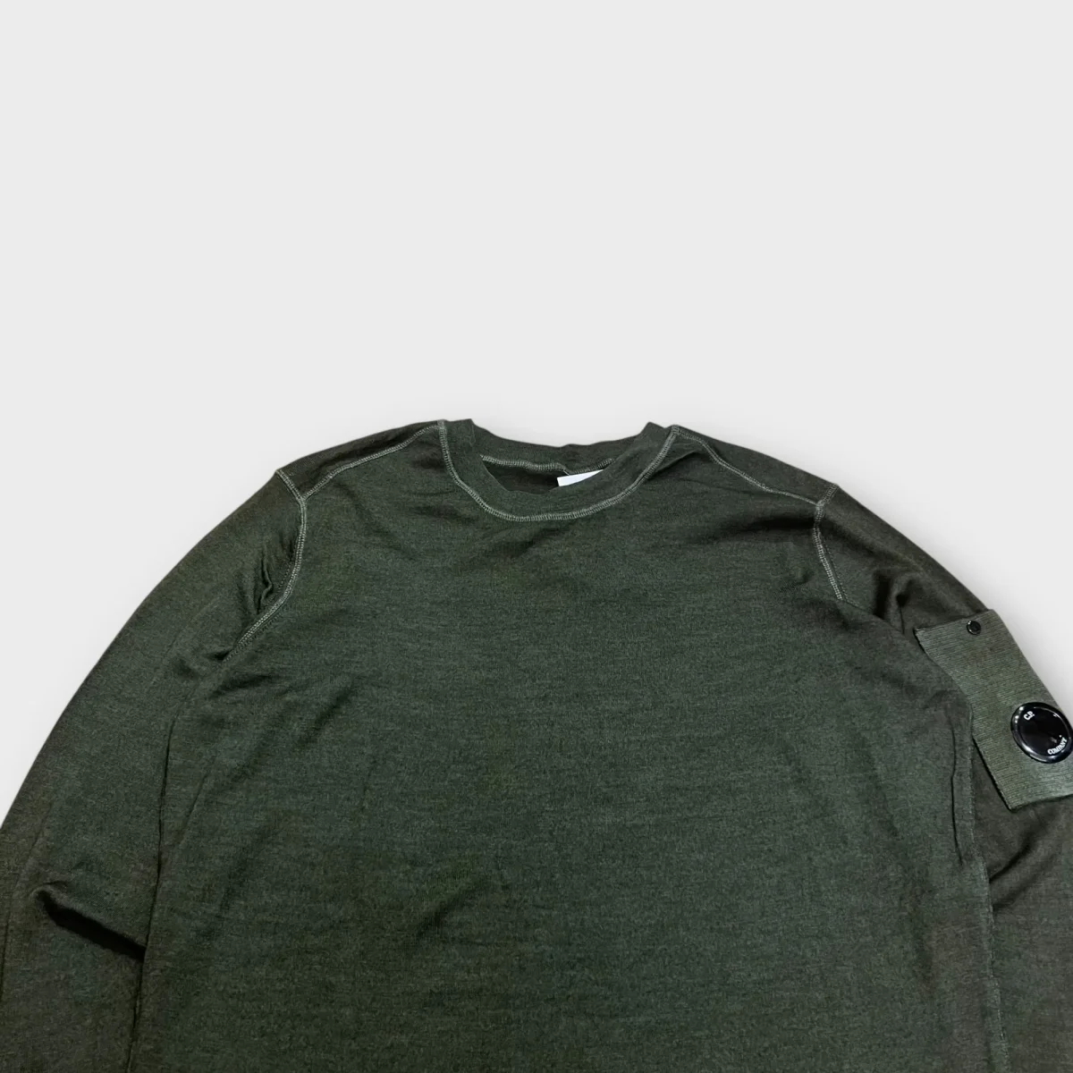 Pull fin CP Company kaki - XXL – Image 3
