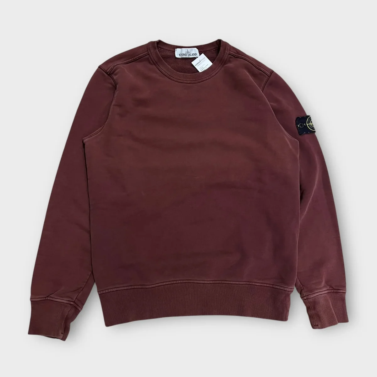 Sweat Stone Island Bordeaux - S