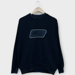 Palace Crewneck Sweater Black Das Waffle noir - S