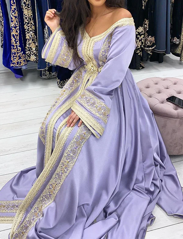 Caftan D'un Soir Lilas – Image 4