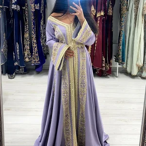 Caftan D'un Soir Lilas