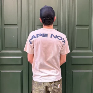 T-shirt Bape beige "AAPE universe" - L