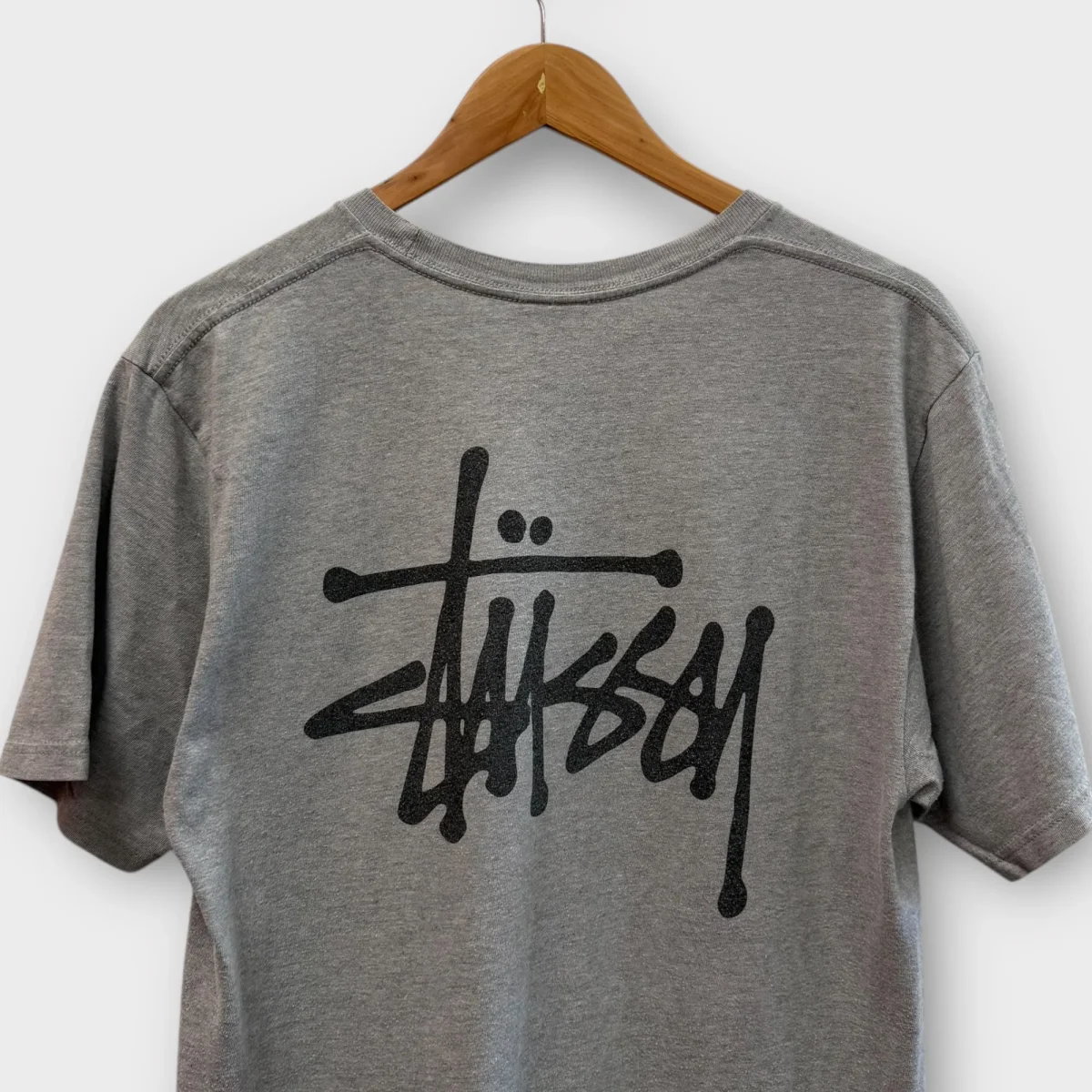 Basic tee Stussy gris - M – Image 4