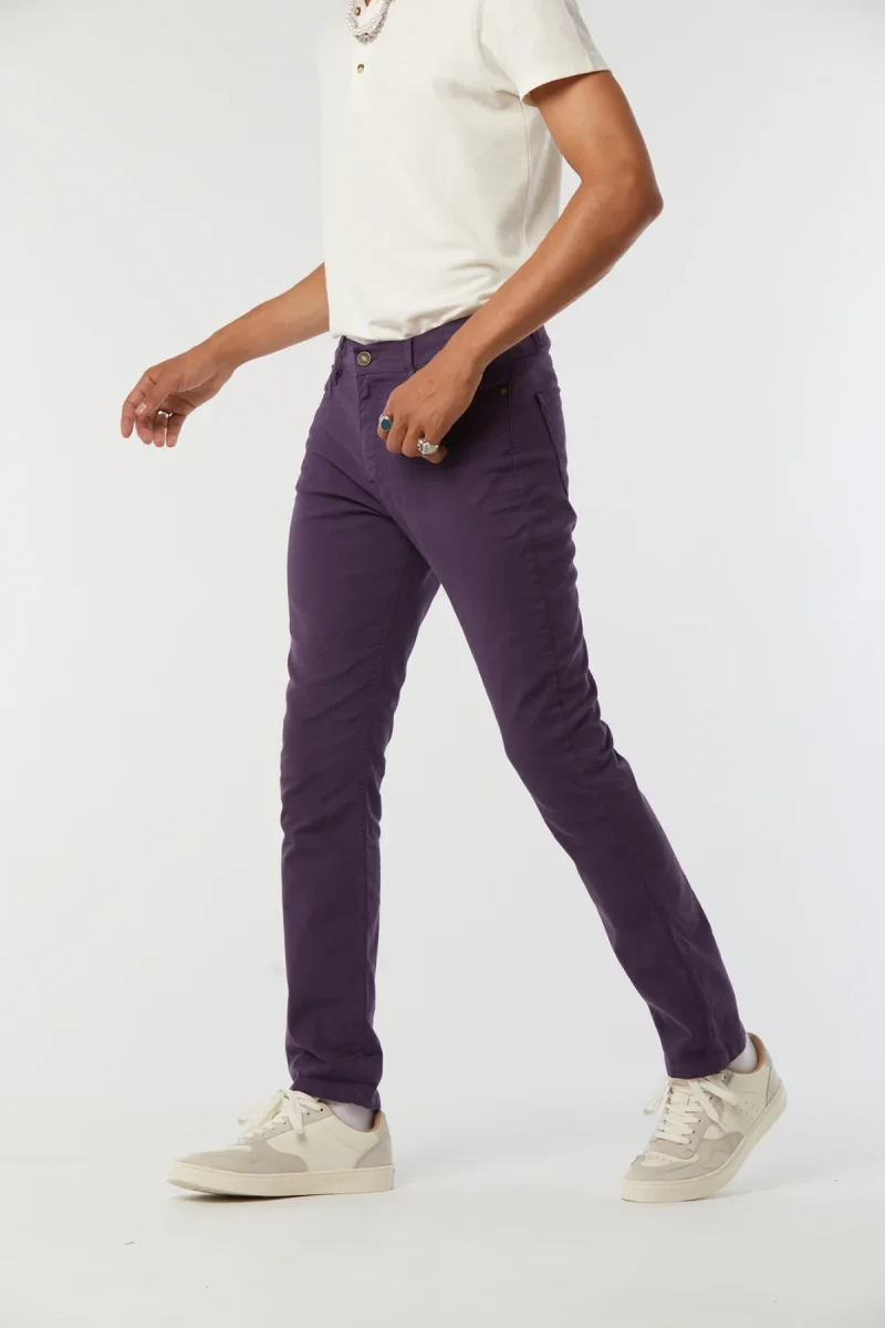 Pantalon LC126ZP Raisin - L34 – Image 4