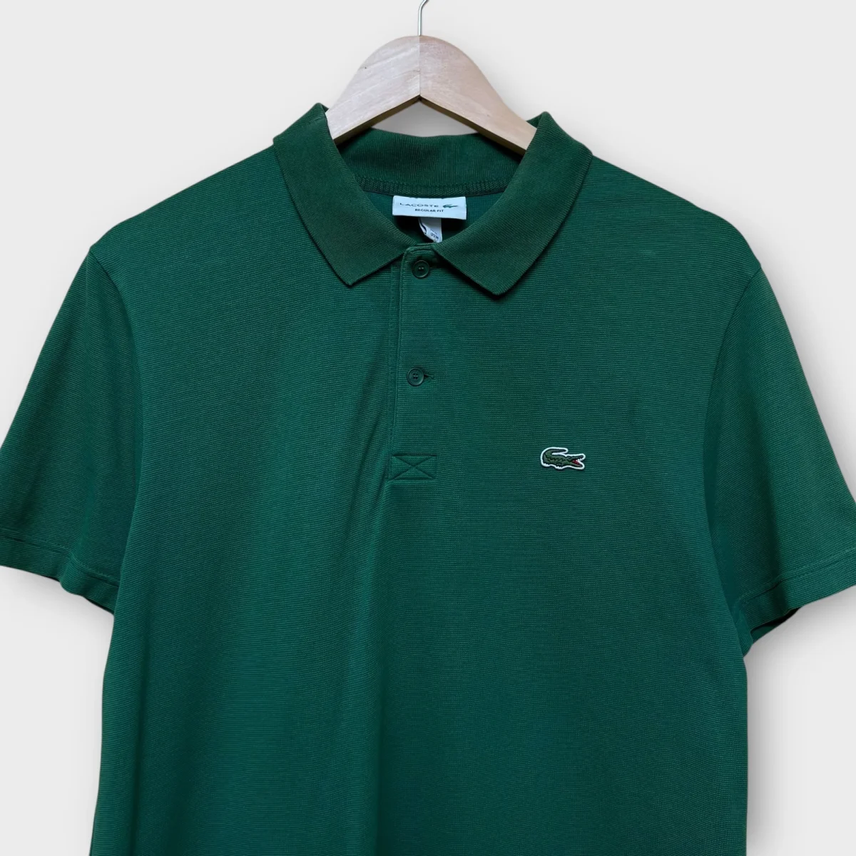 Polo Lacoste Vert - M – Image 3
