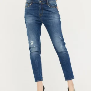 Jean JOHANA Medium Blue Destroy
