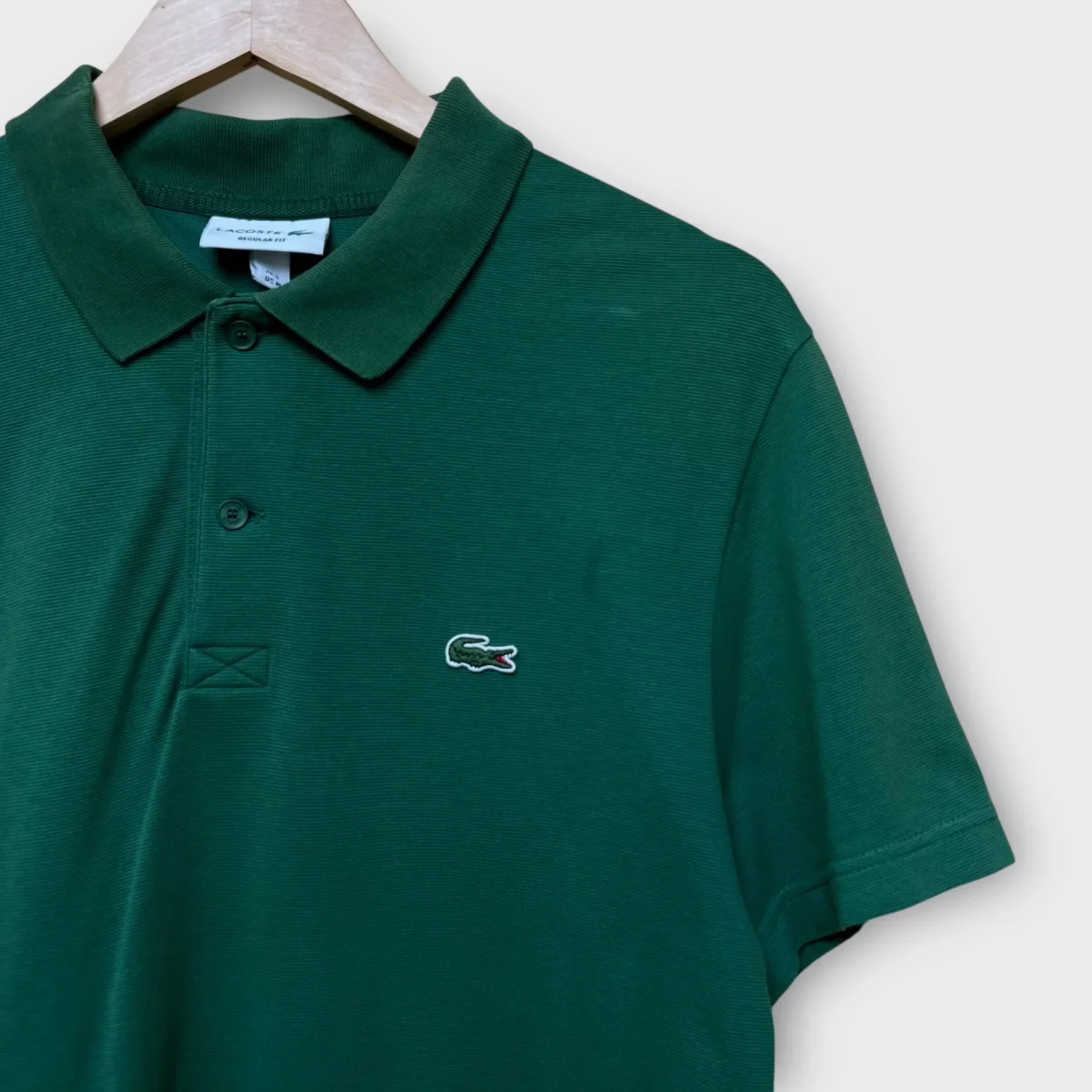 Polo Lacoste Vert - M – Image 4