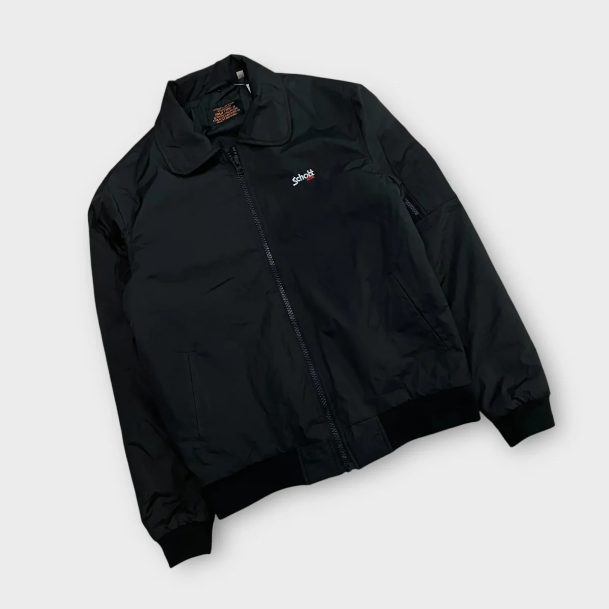 Bomber Schott noir Type U - L – Image 4