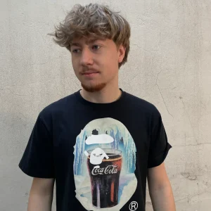 T-shirt Bape Coca Cola noir - L