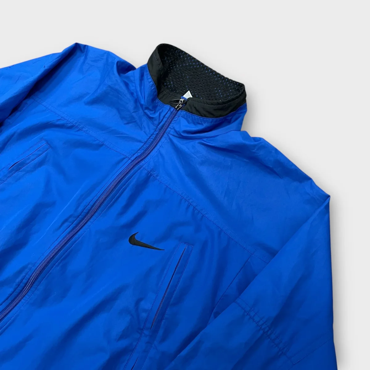 Veste Nike vintage 90's bleu (usure sur un bras) - S – Image 4