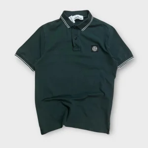 Polo Stone Island Vert - S
