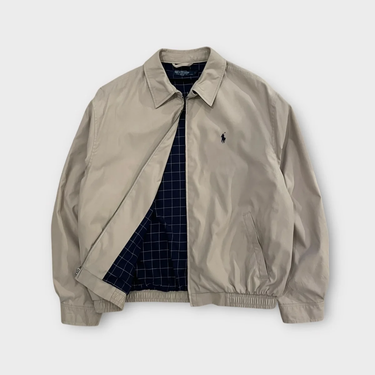 Veste Harrington Ralph Lauren beige (mini accro dans le dos) - L – Image 5