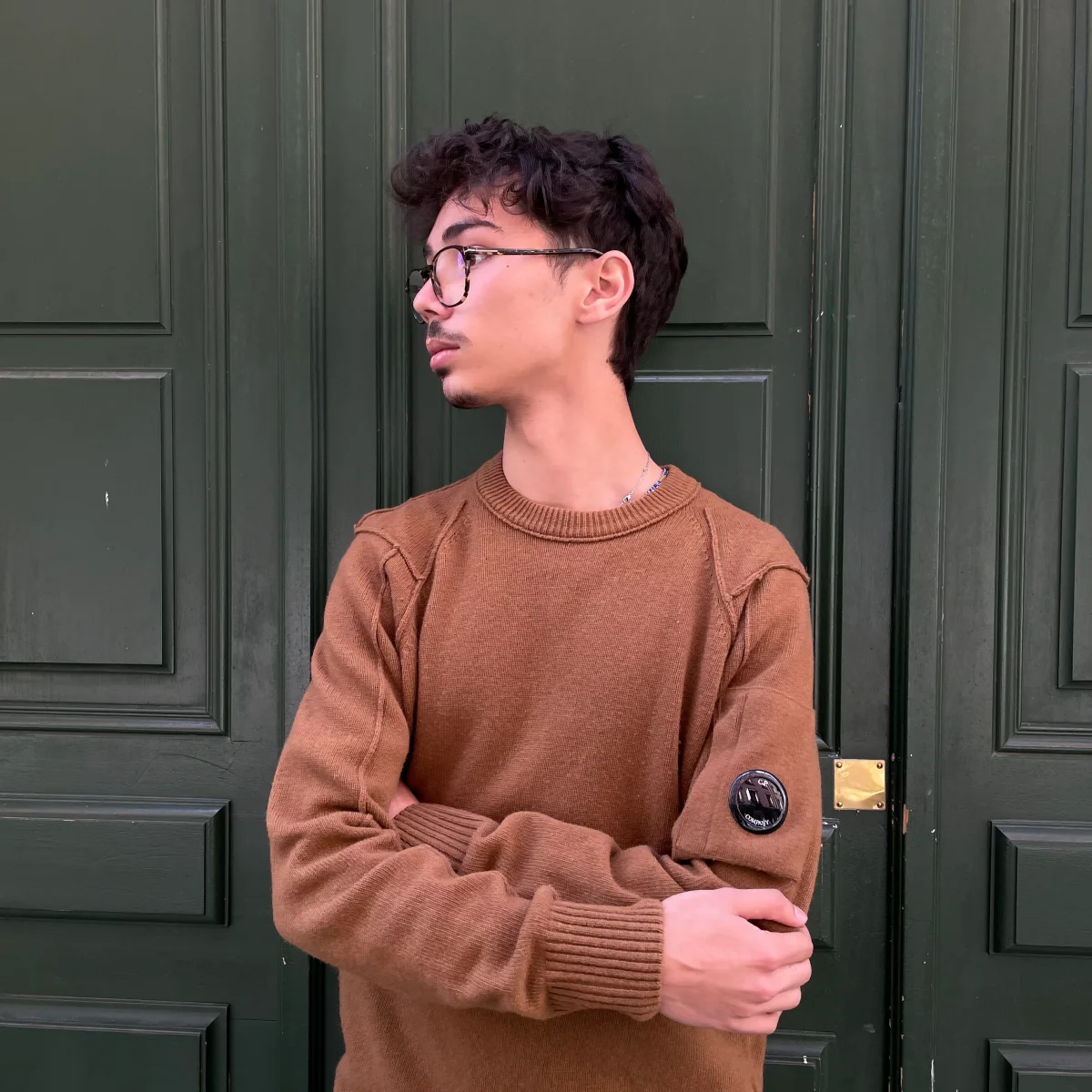 Pull marron CP Company - S – Image 4