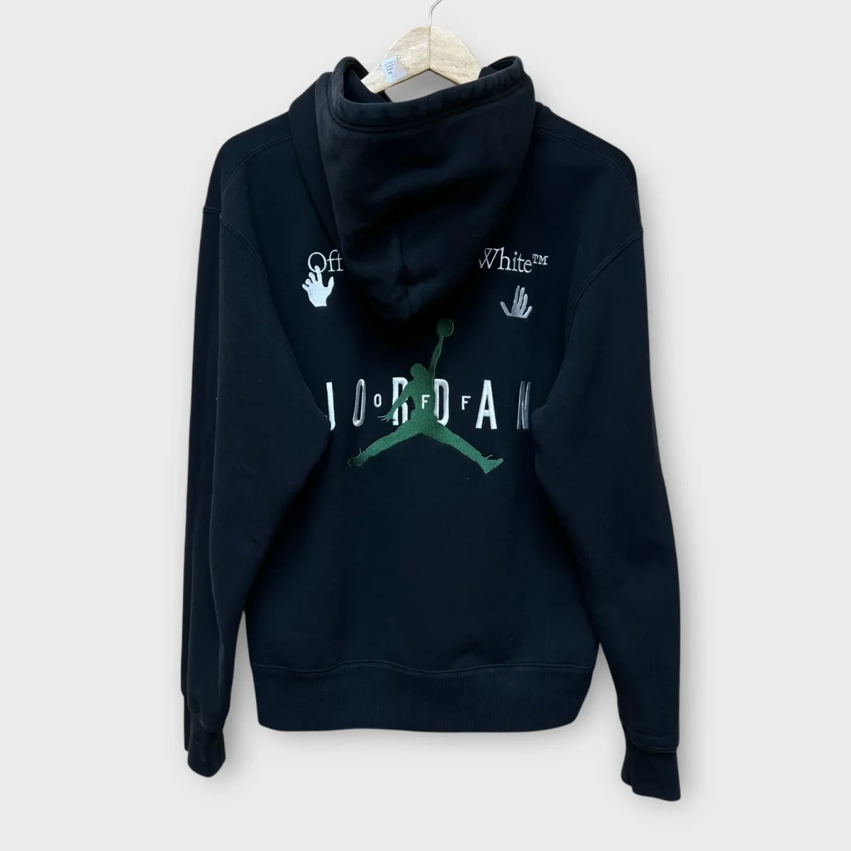 Hoodie Jordan x Off White Noir - S – Image 3
