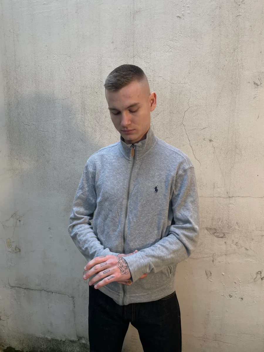 Zip Ralph Lauren gris - M – Image 4