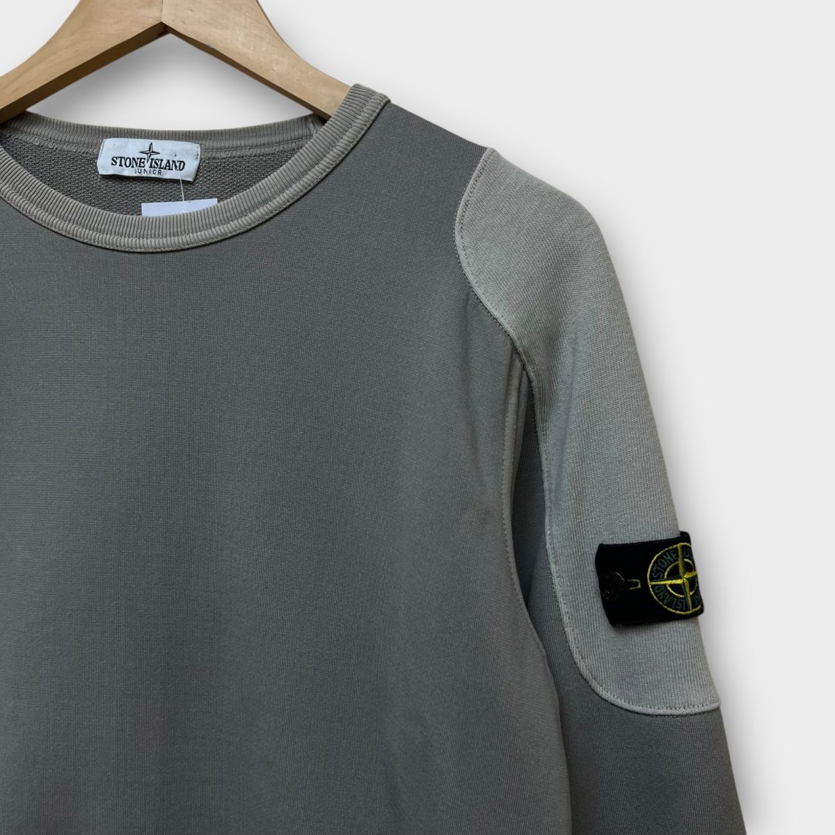 Sweat Stone Island junior gris - 14y (fit S) – Image 5