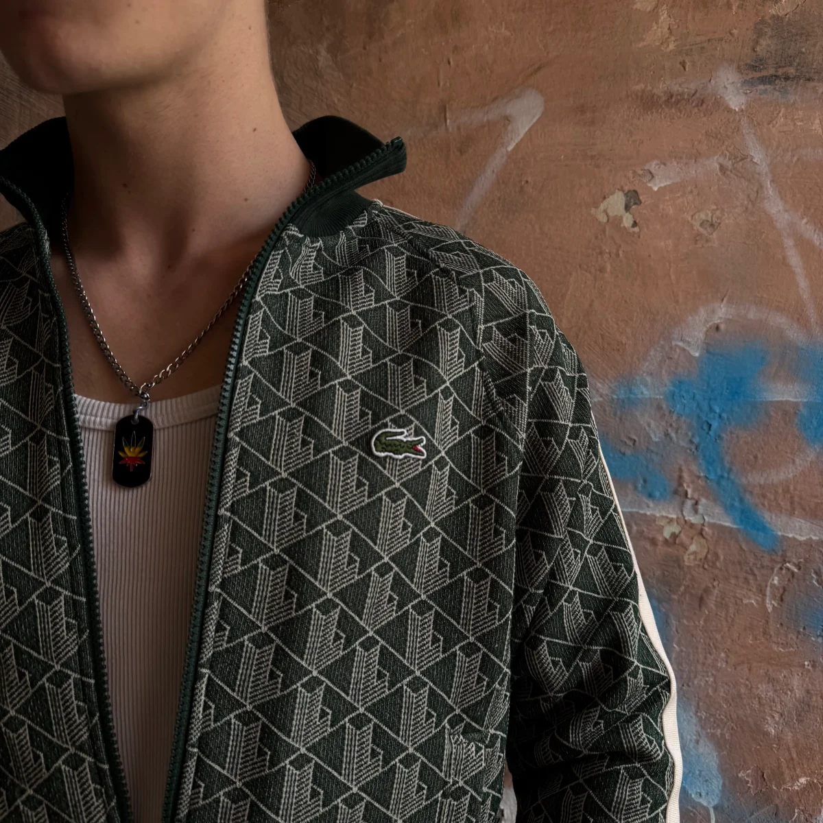 Veste Lacoste vert - XS – Image 3