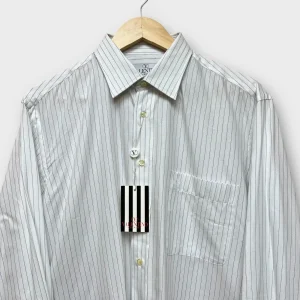 Chemise Deadstock vintage Valentino blanche Made in Italy - XL