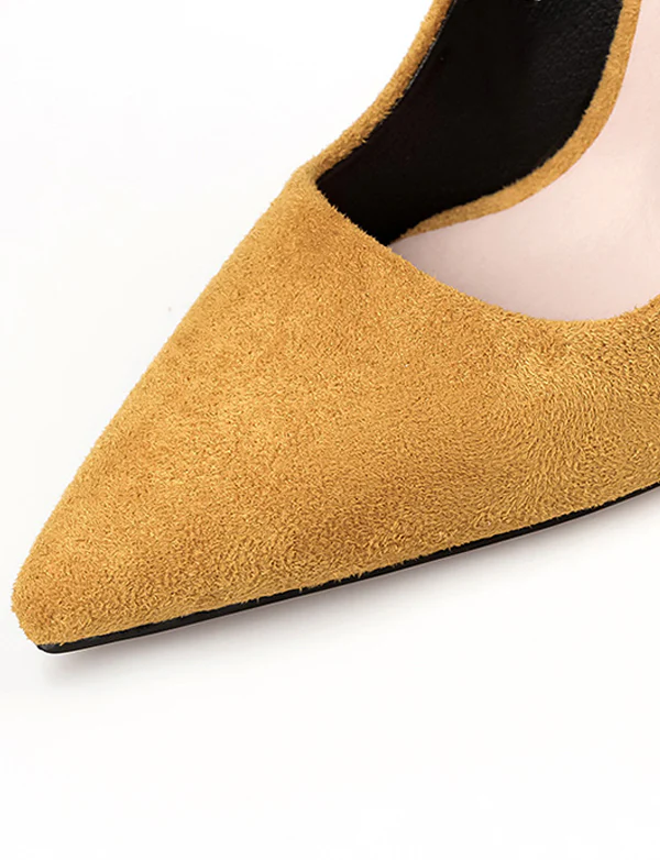 Talons Epais en Velours – Image 7