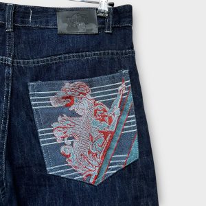 Hip Hop Baggy Jeans brodé - FR44
