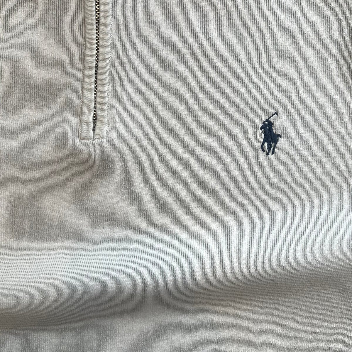 1/4 Zip Ralph Lauren Beige - XL – Image 3