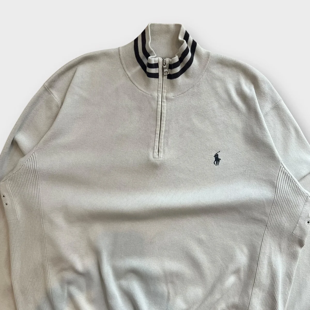 1/4 Zip Ralph Lauren Beige - XL
