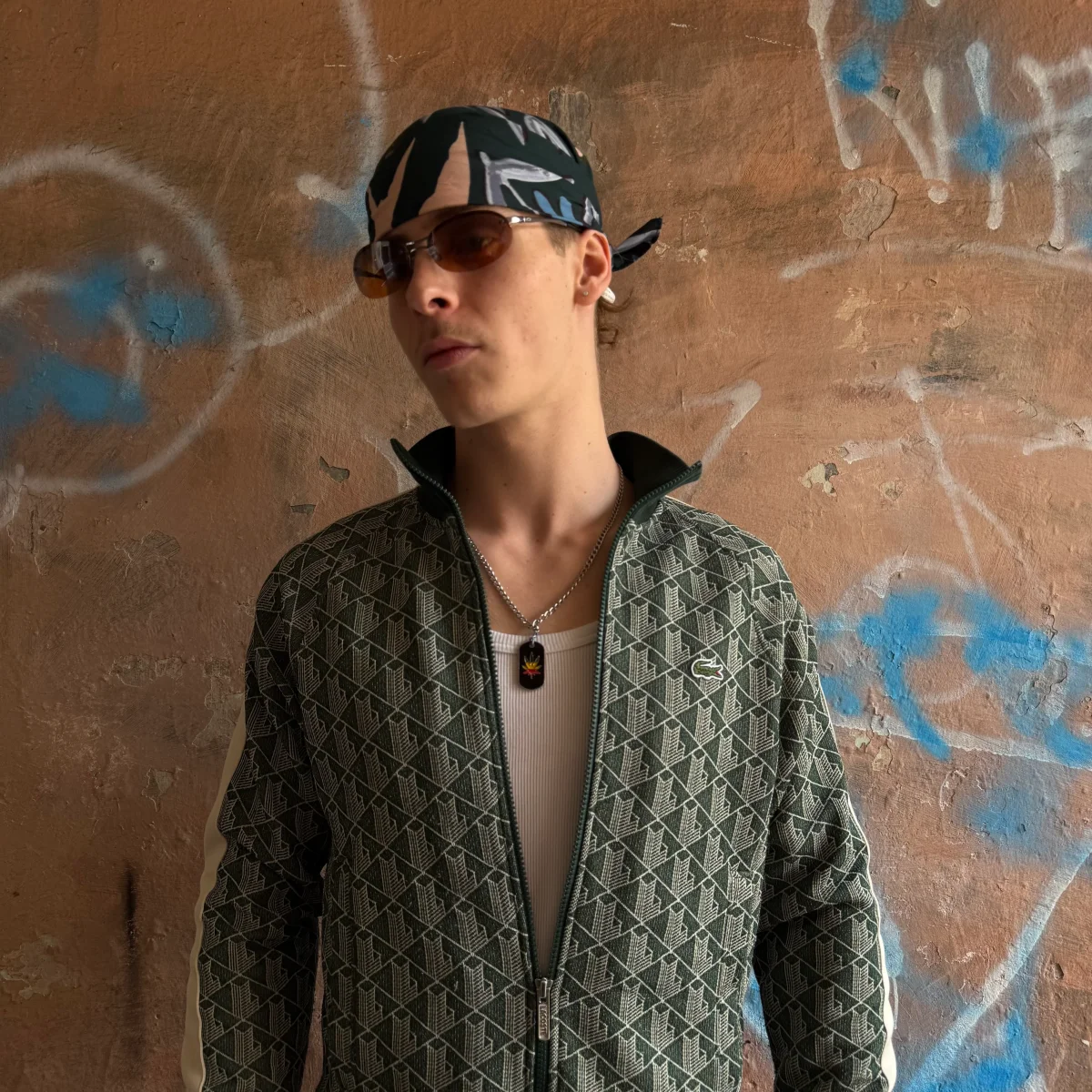 Veste Lacoste vert - XS – Image 2