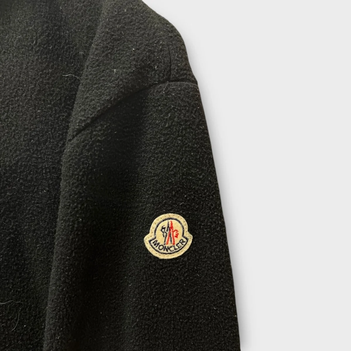 Veste polaire Moncler Noir - 10 ans – Image 4