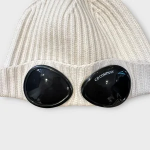 Bonnet Goggle Cp Company Blanc