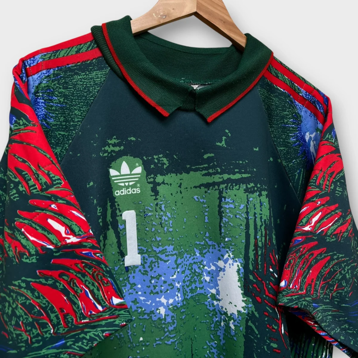 Polo Gardien Adidas vintage - XL – Image 6