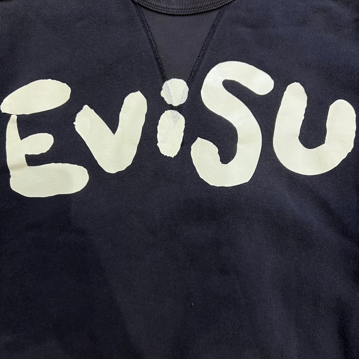 Sweat Evisu noir vintage - XL – Image 5
