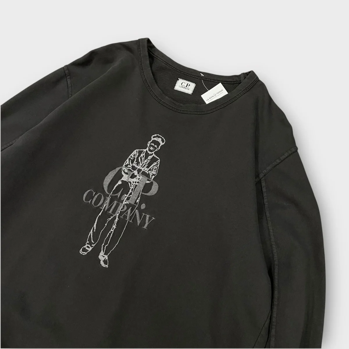 Sweat CP Company gris foncé "British sailor" - L – Image 3