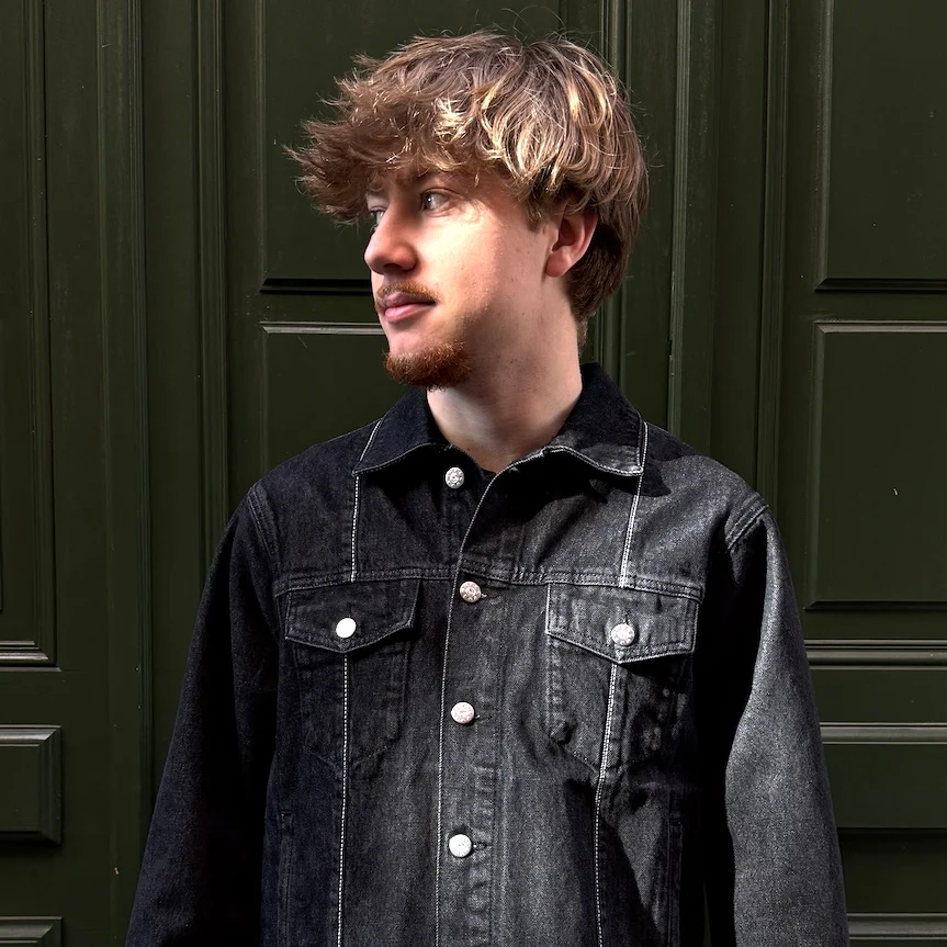 Veste en jeans Corteiz noir – Image 3