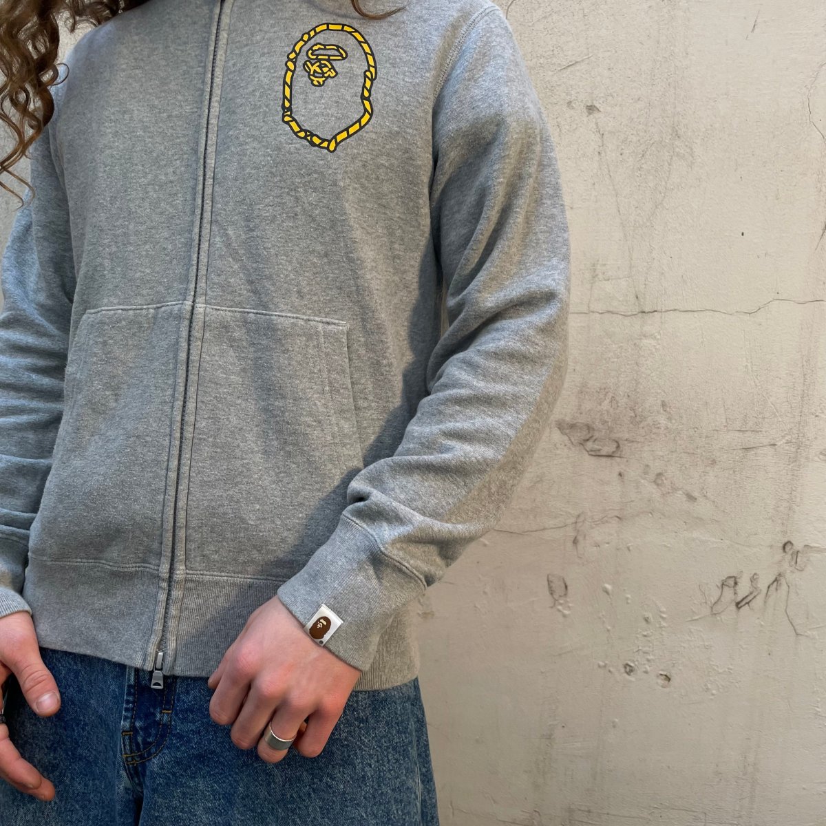 veste grise Bape - M – Image 3