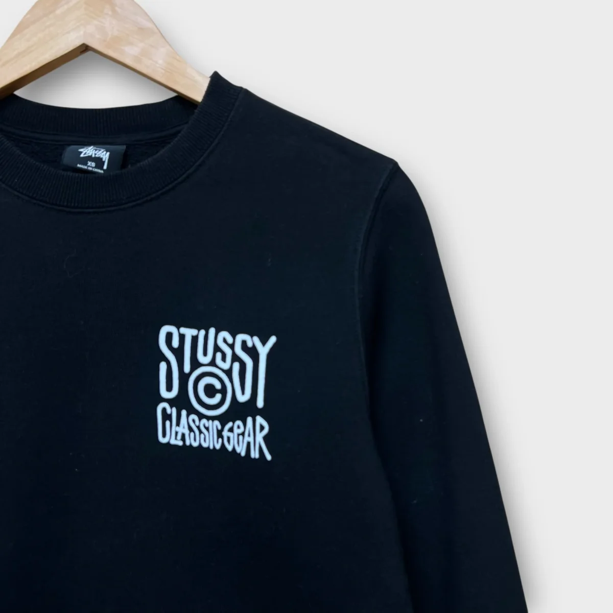 Sweat Stussy Classic Gear noir - XS – Image 4