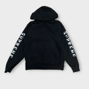 Hoodie Supreme Noir - M