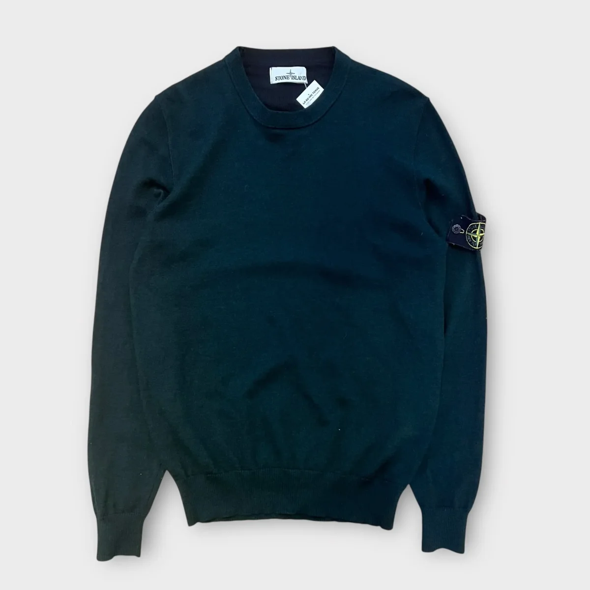 Pull Stone Island Vert Foncé - L – Image 2