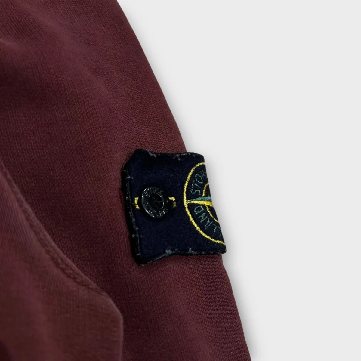 Sweat Stone Island Bordeaux - S – Image 4