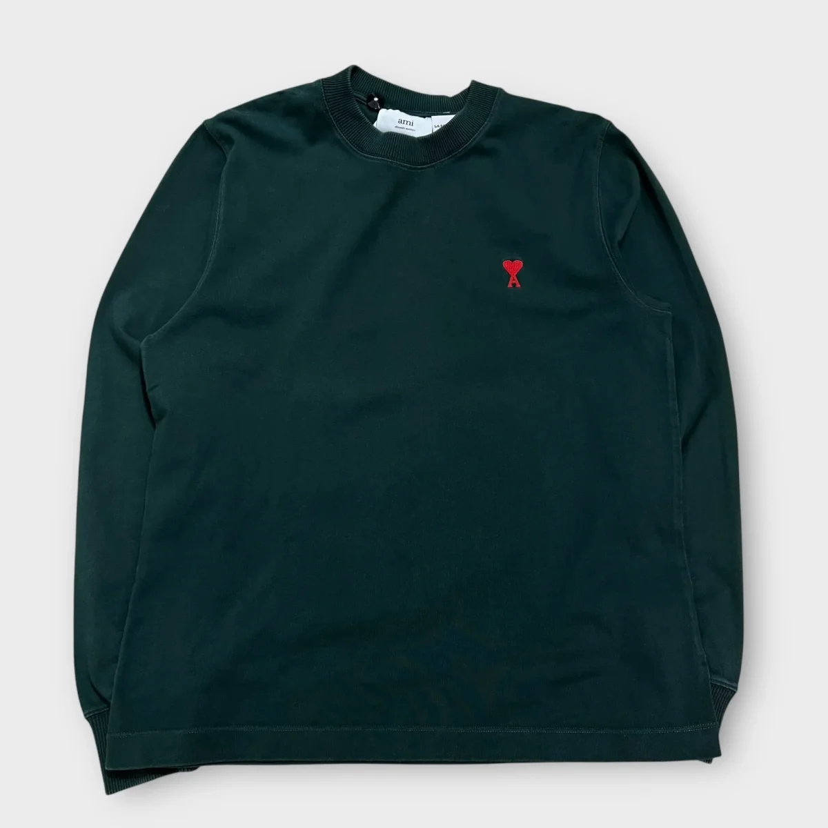 Sweat Fin Ami Paris Vert - L – Image 2