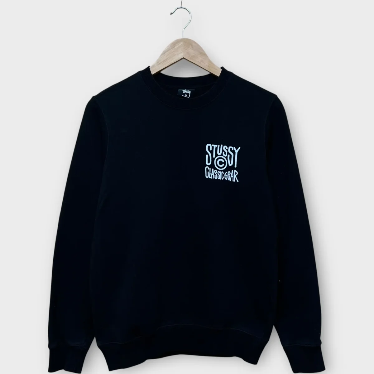 Sweat Stussy Classic Gear noir - XS – Image 2
