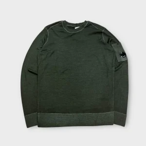 Pull fin CP Company kaki - XXL