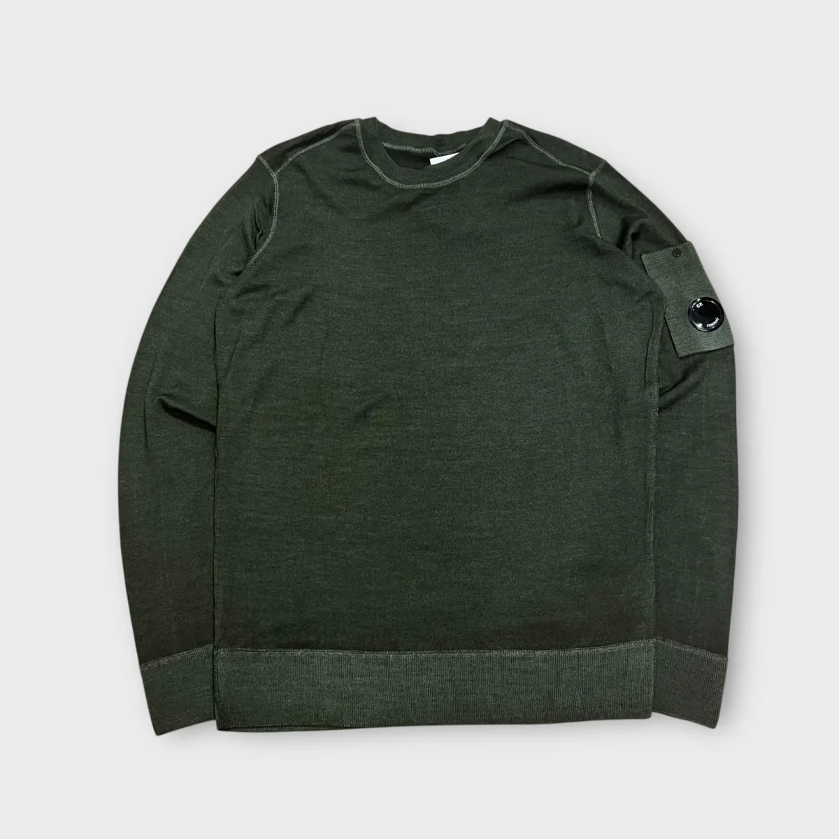 Pull fin CP Company kaki - XXL