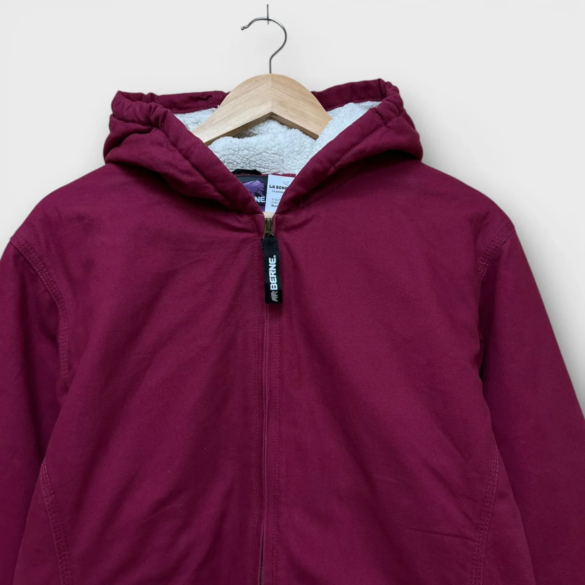 Work Jacket Berne Rose - XL enfant fit M – Image 3