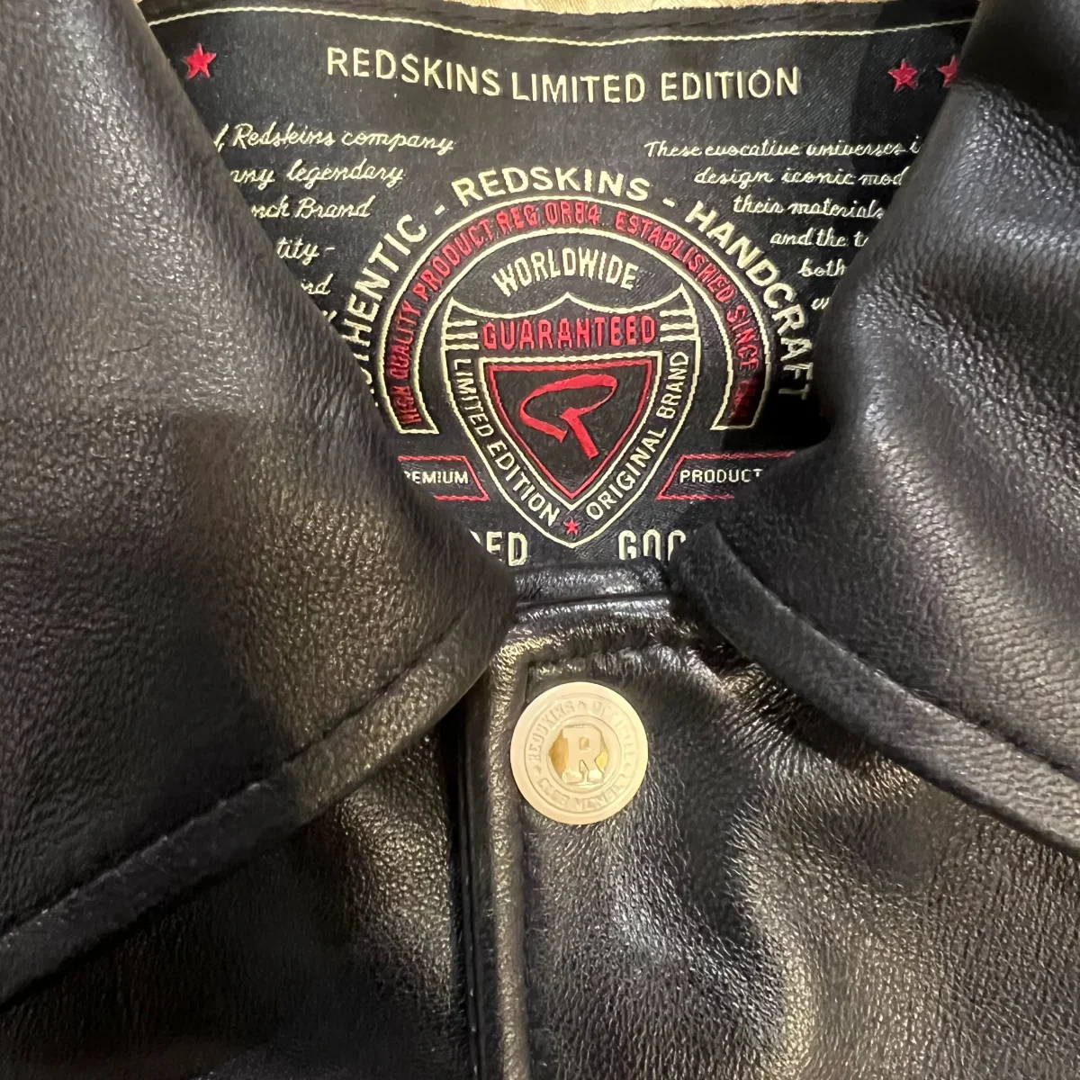 Veste Redskin Cuir Edition Limité Dragon - M – Image 5