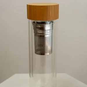 Bouteille Infuseur à Thé et Tisane Éco-Chic