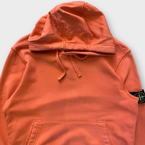 Hoodie Stone Island Orange - S