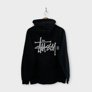 Veste Stussy Noir Basic Logo - L